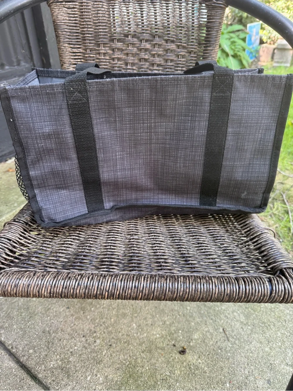 Thirty-One Gray Tool & Utility Organizer Tote with Multiple Pockets